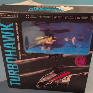 Protocol TurboHawk Remote Control Helicopter - Black + Red Accents